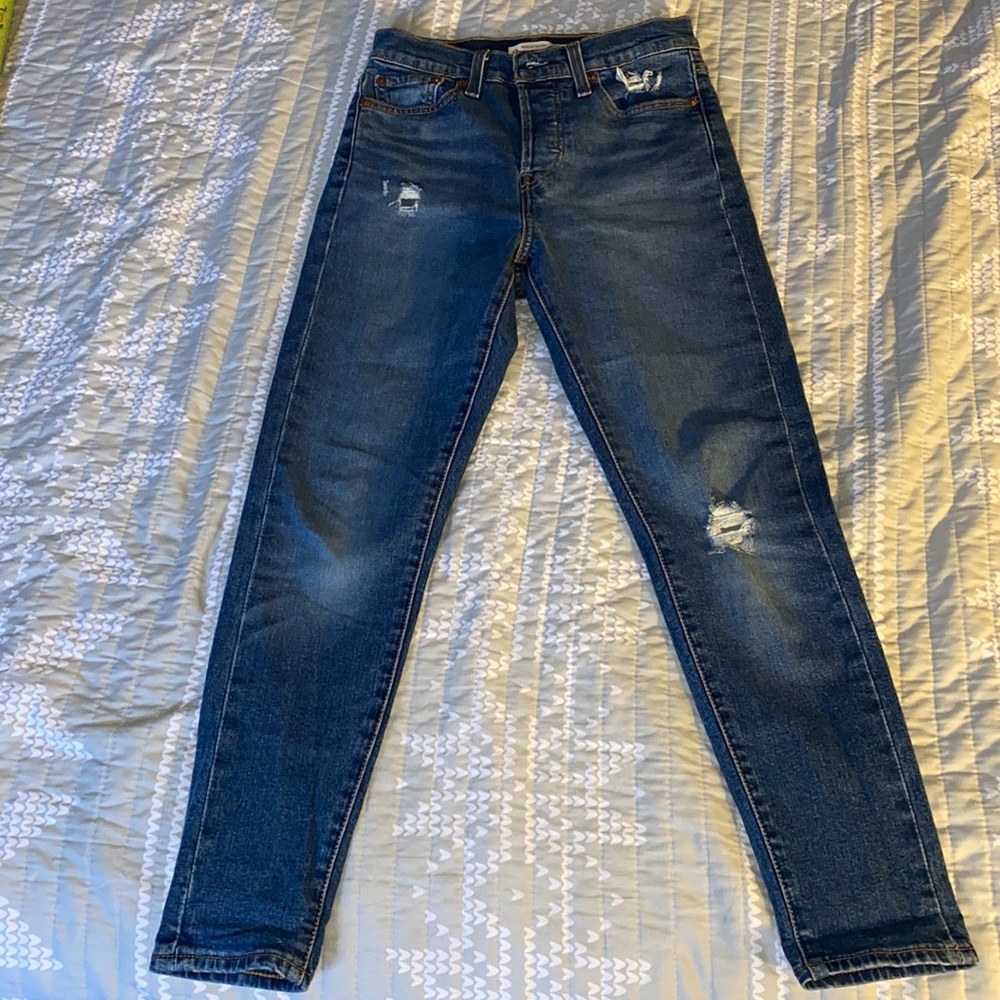 Levi's wedgie skinny jeans